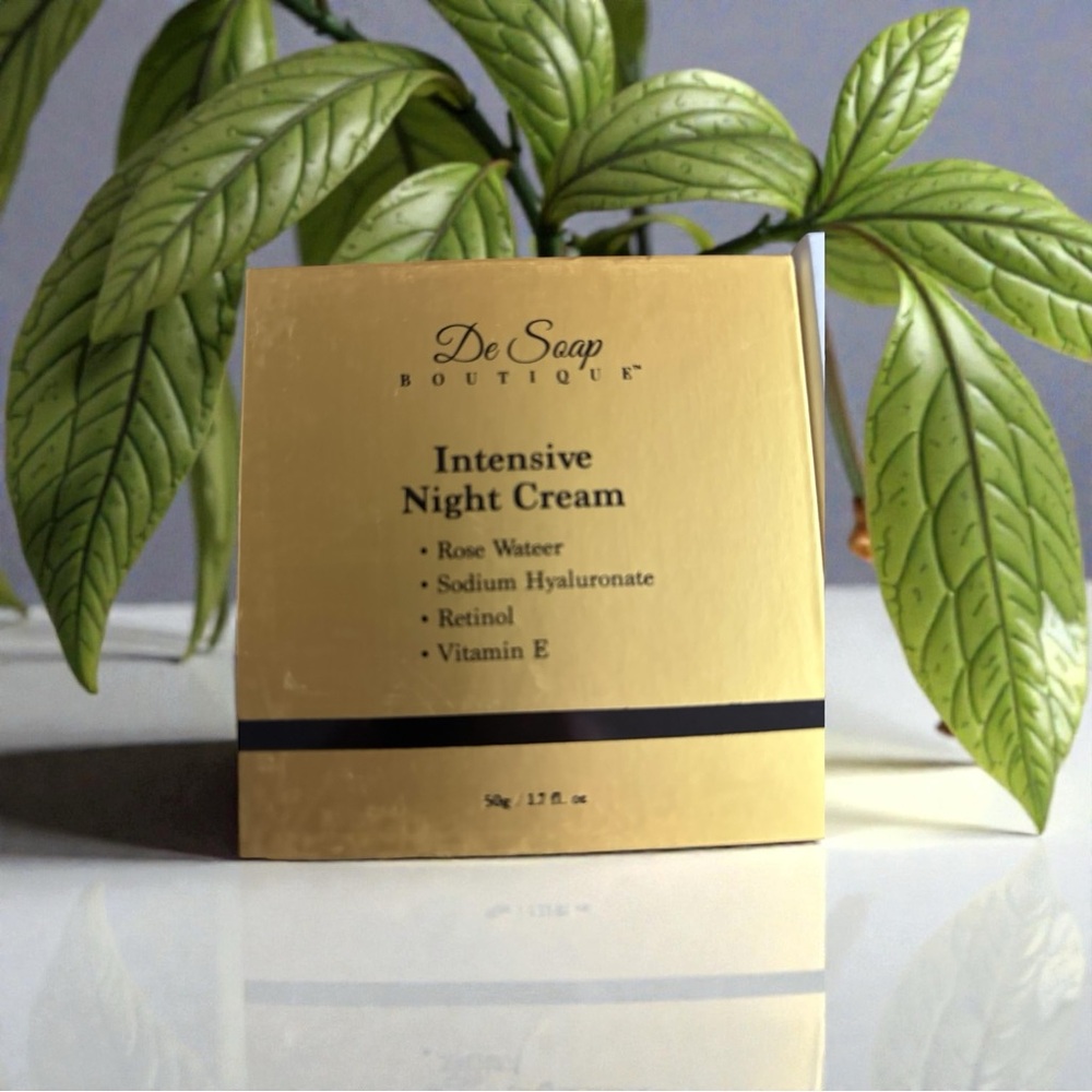 Intensive Night Cream 1.7oz by De Soap